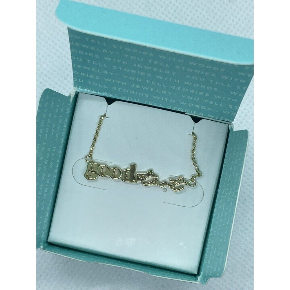 Origami Owl Necklace (new) GOOD START - GOLD Designer Exclusive